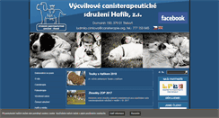 Desktop Screenshot of canisterapie.org