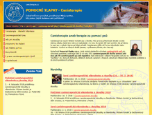 Tablet Screenshot of canisterapie.cz